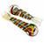 3.5" SILVER FUMED SPIRAL LINE FLAT MOUTH CHILLUM HAND PIPE (PACK OF 2) - [GWRKP145]
