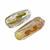 2.5" SILVER FUMED INSIDE SQUARE TWISTED ART HAND PIPE (PACK OF 2) - [SP30]