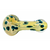 2.5" SILVER FUMED DOT ART HAND PIPES (PACK OF 2) - [RKD04]