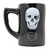 CERAMIC SKULL IMPRINT MUG HAND PIPE BY HIGH POINT [PM007]