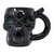 CERAMIC BLACK SKULL MUG HAND PIPE BY HIGH POINT [PM046]