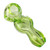 4" GREEN TUBE TWIST BODY SPOON HAND PIPE - PACK OF 2