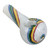 5" HIGH GRADE RAINBOW STRIPE FRIT SPOON HAND PIPE