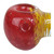 5" HIGH GRADE RASTA FRIT SPOON HAND PIPE