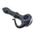 5" BLACK TUBE HORN SPOON WIGWAG HAND PIPE