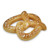 NOVELTY PRETZEL SHAPED HAND PIPE