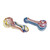3.5" LINE WORK SPOON HAND PIPE - ASSORTED PACK OF 2