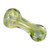2.5" SILVER FUMED FLAT MOUTH SPOON HAND PIPE - ASSORTED PACK OF 2