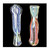 3.25" FLAT MOUTH DICRO SILVER FUMED CHILLUM HAND PIPE - PACK OF 2