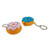 2" SILICONE DONUT CHILLUM KEYCHAIN - SINGLE ASSORTED
