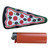4" SILICONE MIXED COLOR PIZZA HAND PIPE - SINGLE ASSORTED