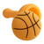 SILICONE BASKETBALL SPOON HAND PIPE