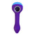 SILICONE BLUE CAT SPOON HAND PIPE - ASSORTED