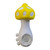 4.5" SILICONE MUSHROOM SPOON HAND PIPE