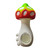 4.5" SILICONE MUSHROOM SPOON HAND PIPE