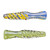 3.25" TWISTED WORK CHILLUM HAND PIPE - PACK OF 2 ASSORTED