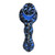 4.5" SILICONE WATER TRANSFER DESIGN SPOON PIPE W POKER -  ASSORTED