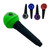 4.75" SILICONE MICROPHONE HAND PIPE - ASSORTED