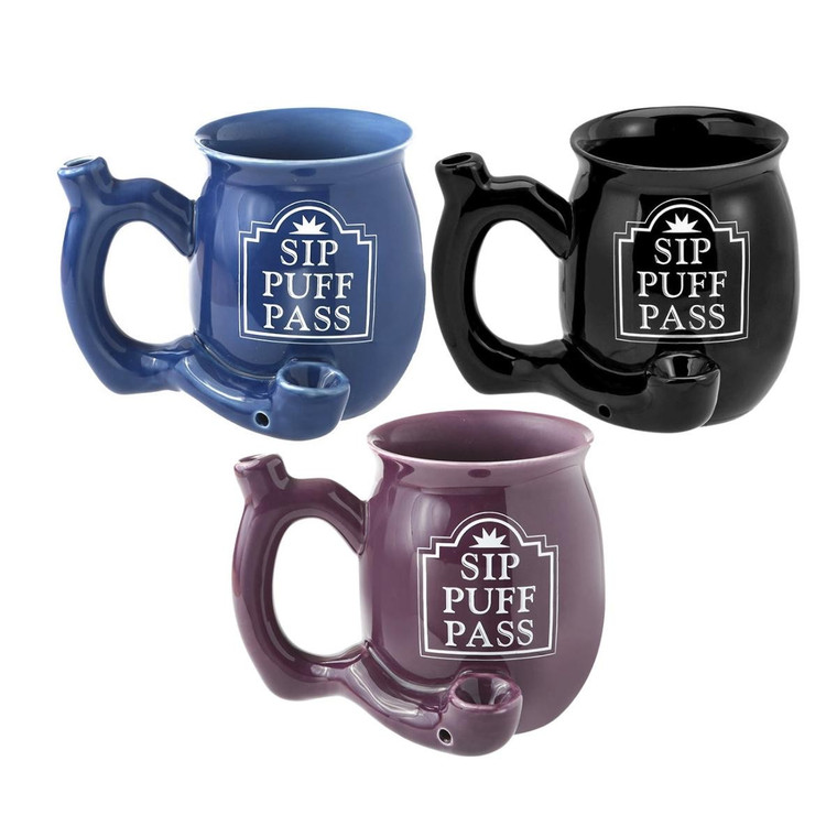 ROAST & TOAST - SIP PUFF PASS MUG PIPE - SMALL