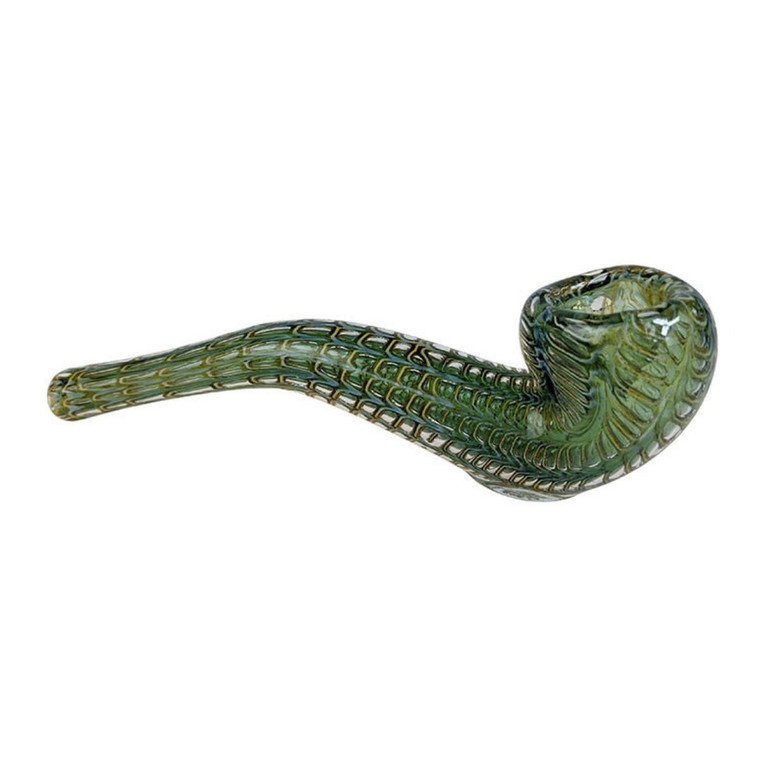 7" FUMED WATER TRAP SHERLOCK HAND PIPE