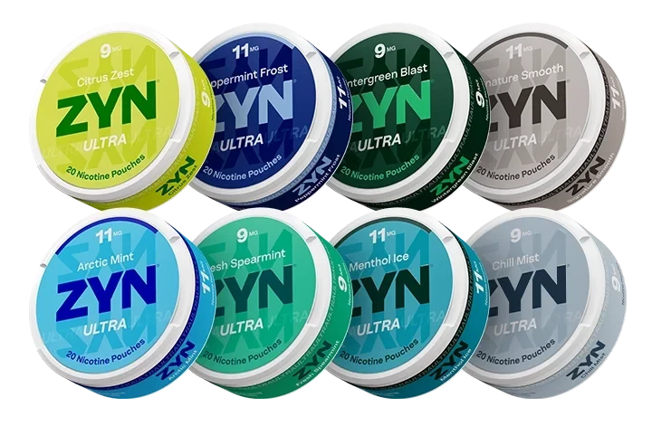 ZYN ULTRA NICOTINE POUCHES 5PK