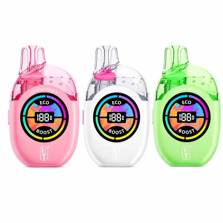UT BAR CLEAR TANK 50K PUFFS VAPE 5PK