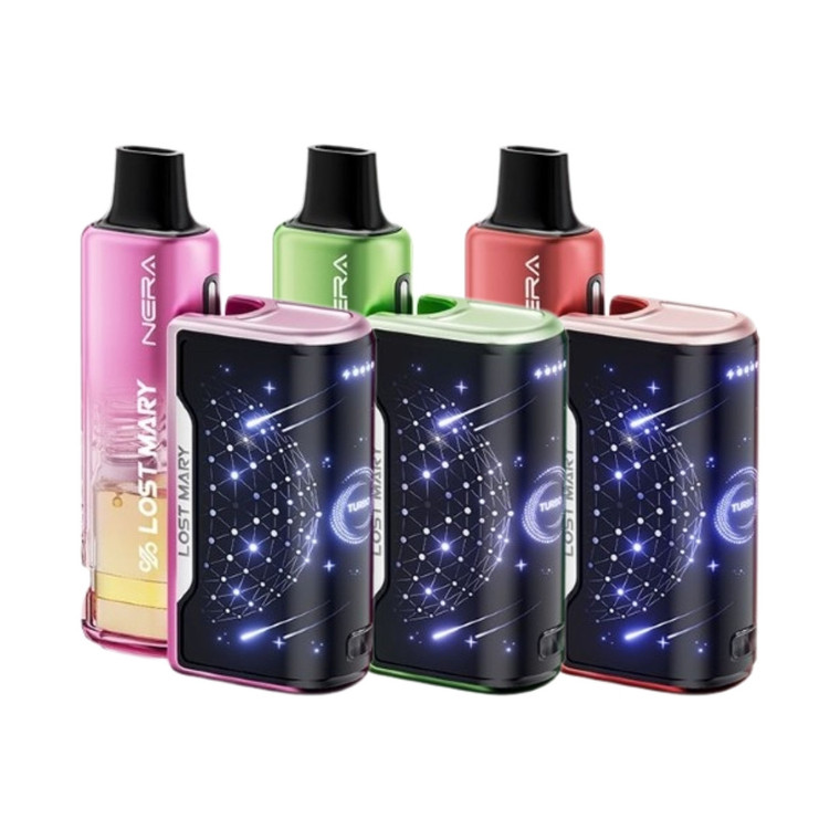 LOST MARY NERA FULLVIEW KIT 7OK PUFFS VAPE 5PK