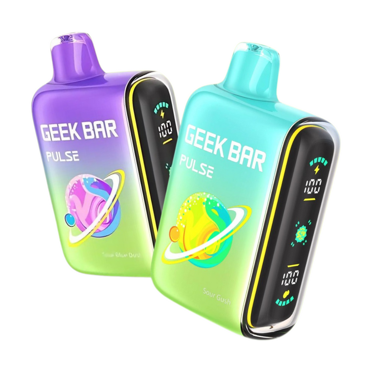 GEEK BAR PULSE DISPOSABLE 15000 PUFFS (SOUR EDITION) - PACK OF 5