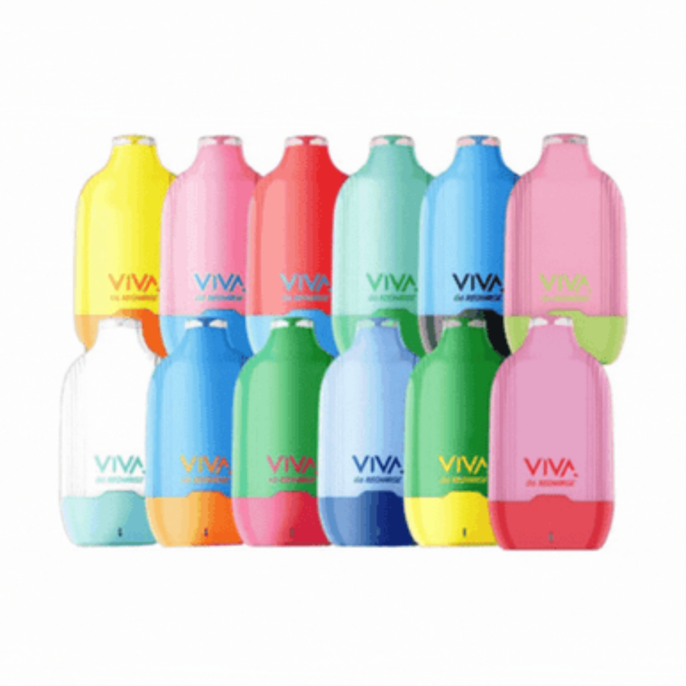 VIVA G-6000 DISPOSABLE DEVICE 6ML 5% NIC 6000 PUFFS - PACK OF 10