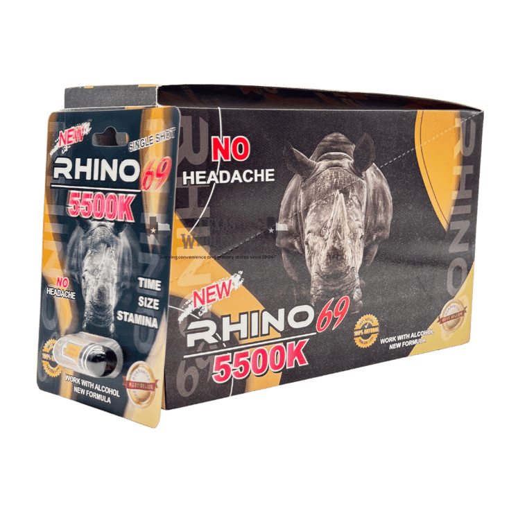 RHINO MAXX 5500K CAPSULE - BOX OF 24