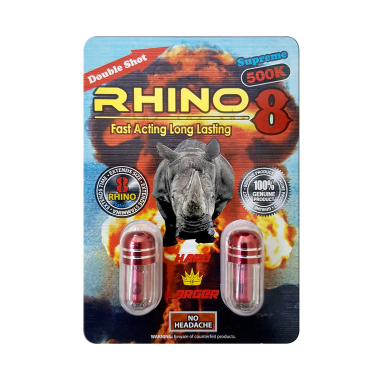 RHINO 8-500K - BOX OF 24