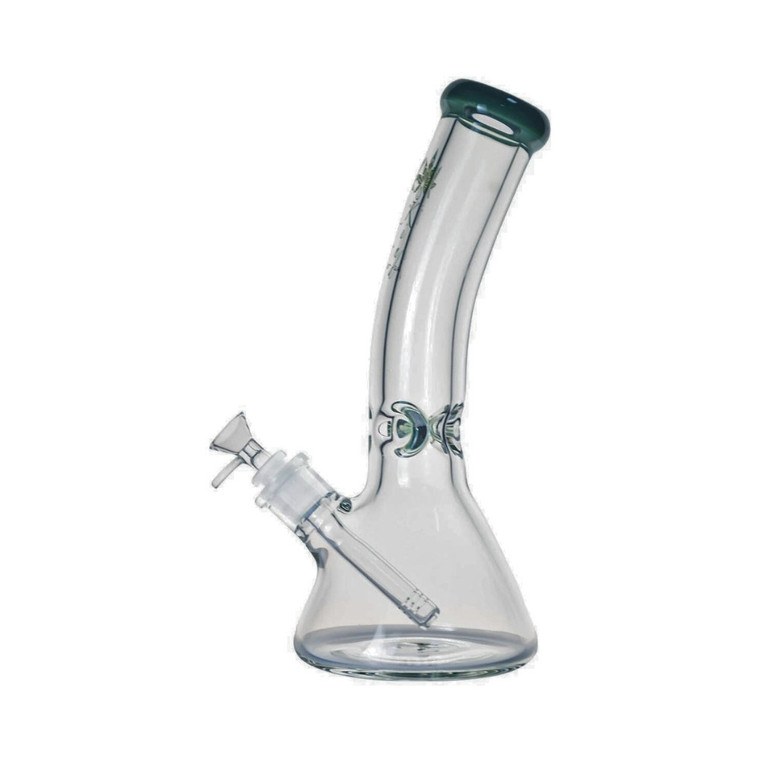 BENT NECK BEAKER WATER PIPE BY THE KIND PEN
