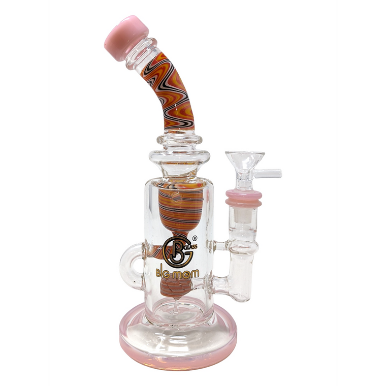 8" INLINE RECYCLER WATER PIPE BY BIG MOM [BM901]