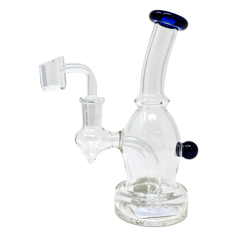 7" ASSORTED LIFTED CYLINDER WATER PIPE RIG - [MRJ21-E]