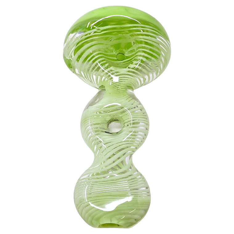 3" SLYME HONEYCOMB DONUT ART HAND PIPE [SG3843]