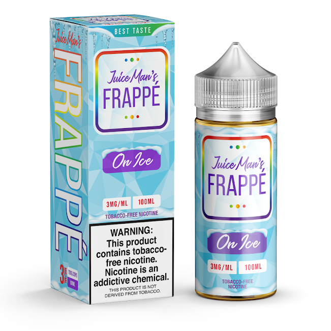 FREE BASE E-LIQUIDS BY JUICE MAN 100ML
