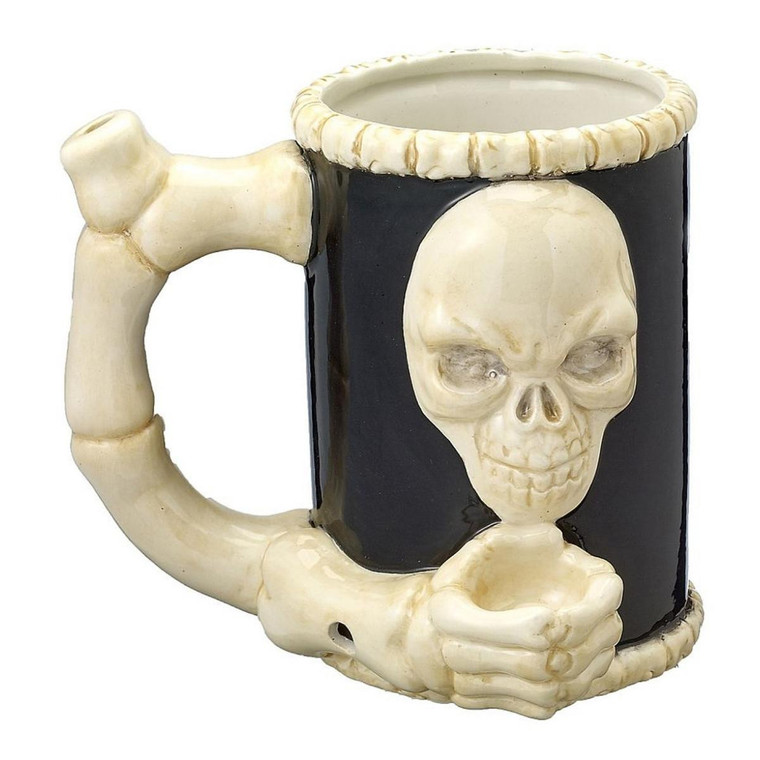 ROAST & TOAST - SKULL & BONES MUG PIPE