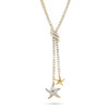 14kt Gold Lab Diamond Starfish Necklace
