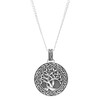 Sterling Silver Men's Celtic Tree of Life Necklace