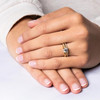 14kt Yellow Gold Trinity Knot Mount Only Engagement Ring