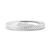 14kt White Gold Lab-Grown Diamond Trinity Knot Wedding Ring