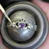 Claddagh Birthstone Ring June: Alexandrite