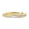 14kt Yellow Gold Lab Grown Diamond Fitted Celtic Wedding Ring