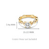 14kt Yellow Gold Infinity Knot Mount Only Engagement Ring