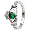 Claddagh Birthstone Ring - May