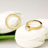 14kt Yellow Gold Lab Grown Diamond Trinity Knot Wedding Ring