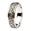 Gents Gold Wedding Ring Celtic Knot Design