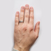 Gents Gold Wedding Ring Celtic Knot Design