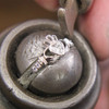 Claddagh Birthstone Ring April