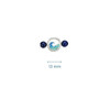 Sterling Silver Lapis Wave Stretchy Bracelet with Crystals
